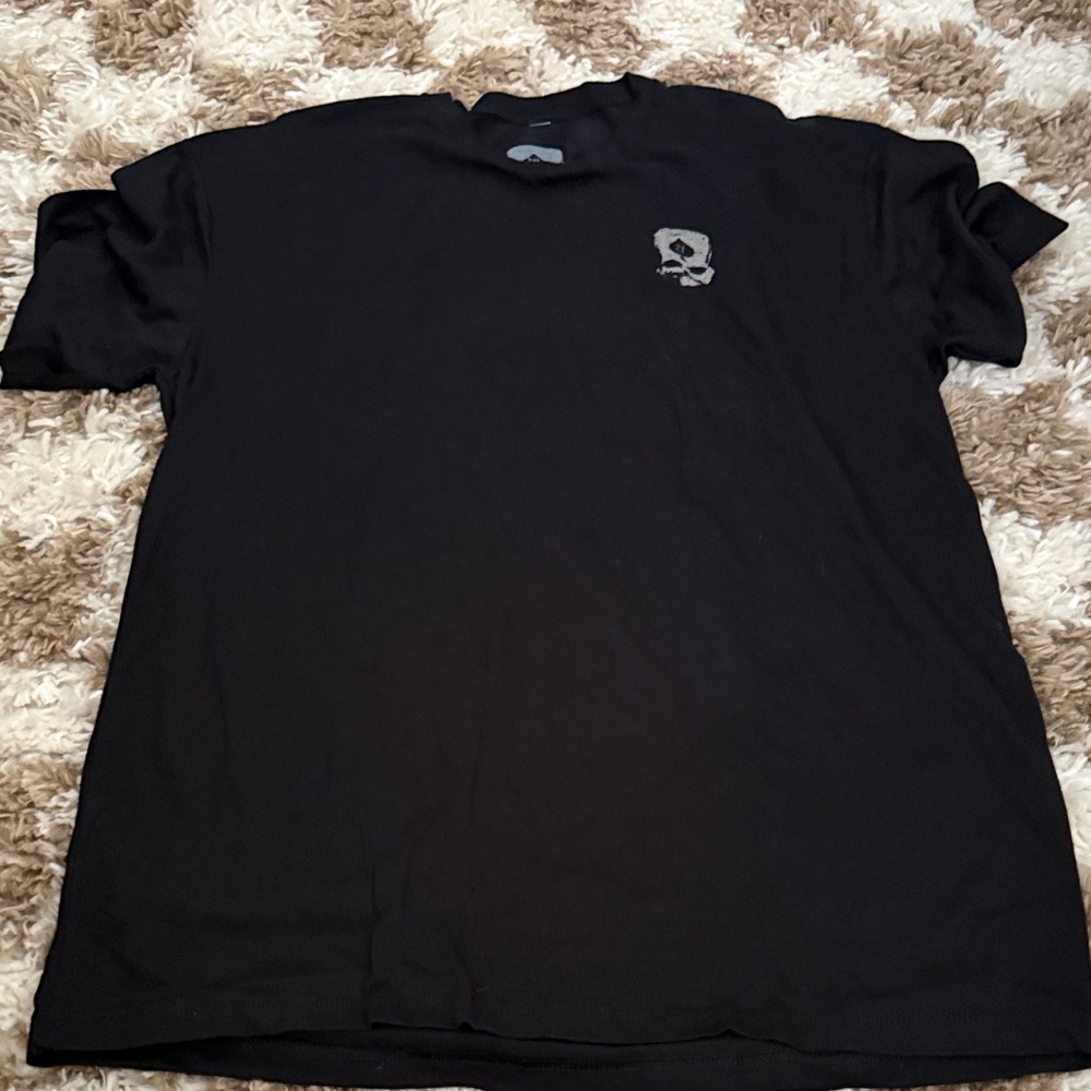 Men's Black Skull Graphic Tee